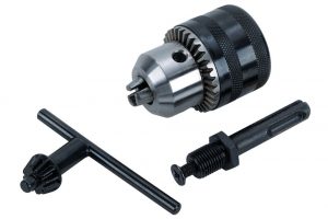 Wolfcraft SDS-Plus Set: sklíčidlo1,5-13 mm vnitřní závit + adaptér + klíč 2649000