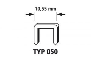 Wolfcraft Široké sponky do sponkovačky výška 10 mm 1000 ks  7012000