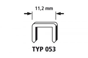 Wolfcraft Široké sponky do sponkovačky výška 10 mm 1000 ks  7036000